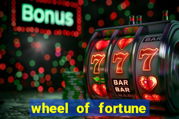 wheel of fortune slot machine