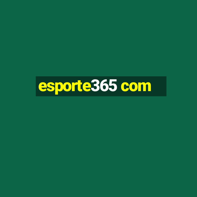 esporte365 com