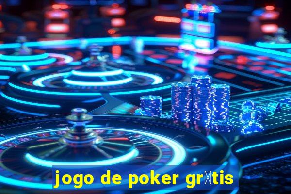 jogo de poker gr谩tis