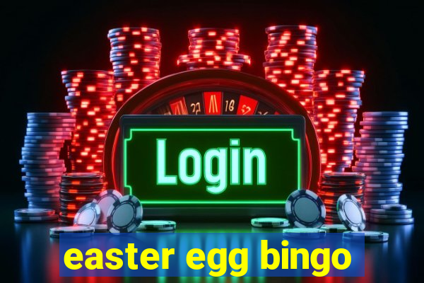 easter egg bingo