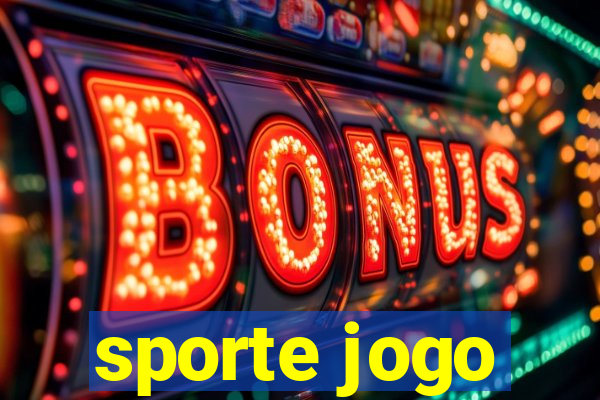 sporte jogo