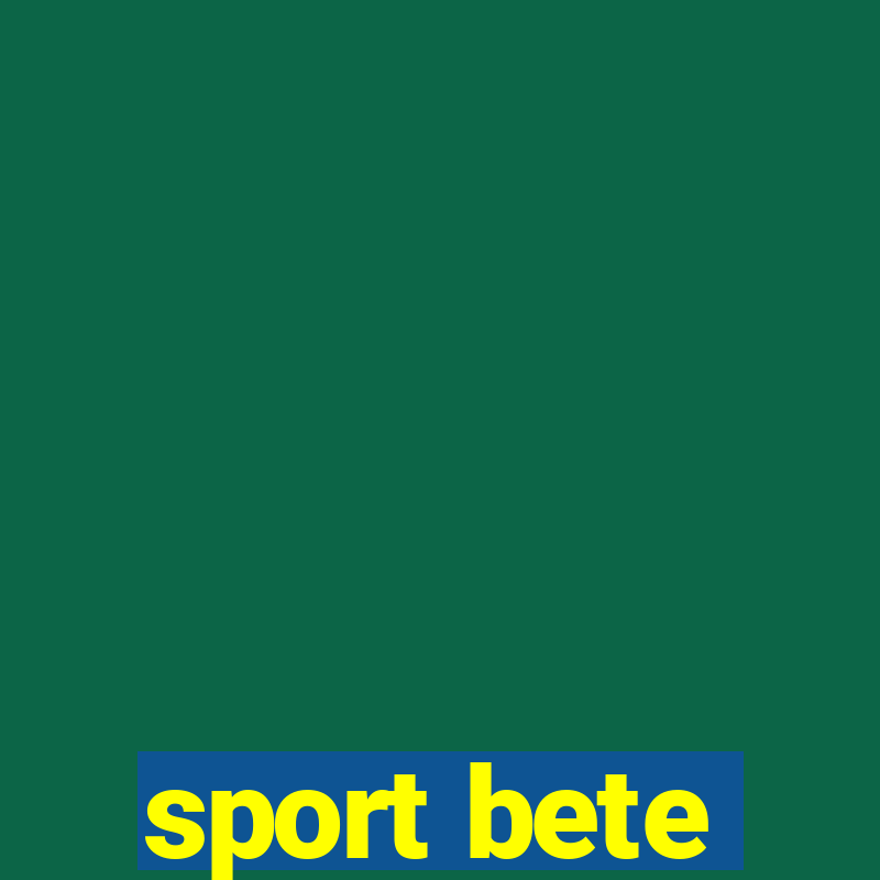 sport bete