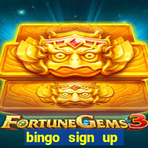 bingo sign up offers no wagering