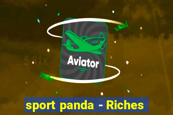 sport panda - Riches