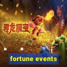 fortune events