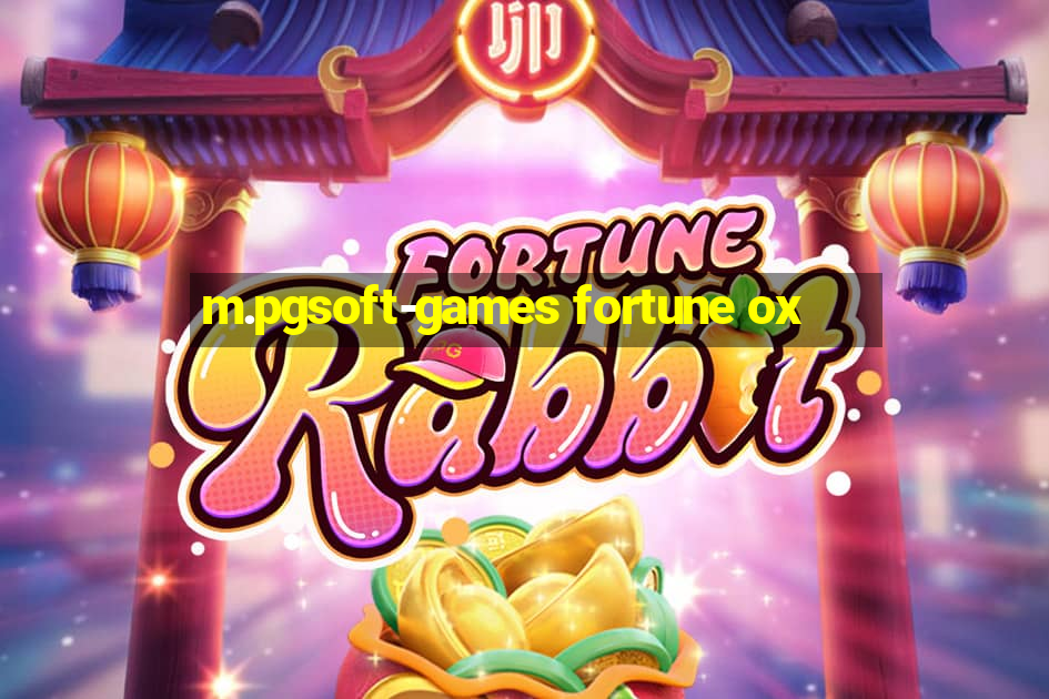 m.pgsoft-games fortune ox