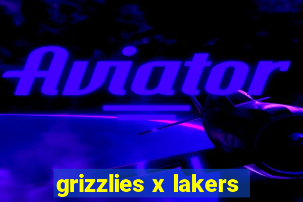 grizzlies x lakers