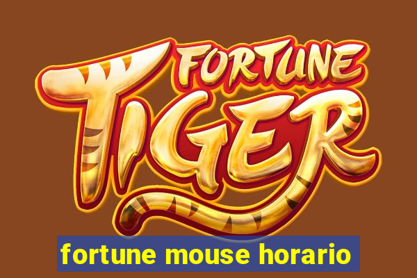 fortune mouse horario