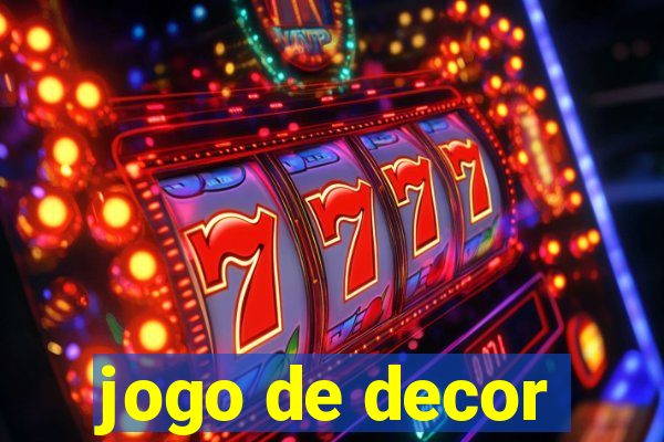 jogo de decor