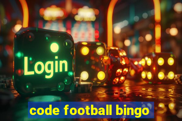 code football bingo