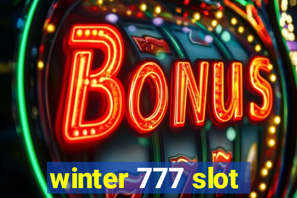 winter 777 slot