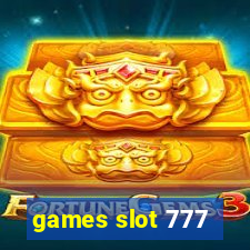 games slot 777