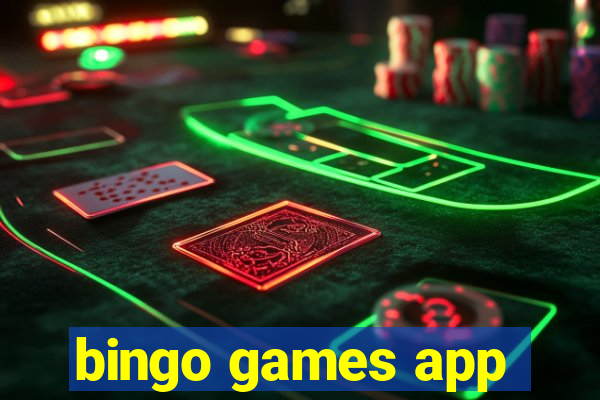 bingo games app