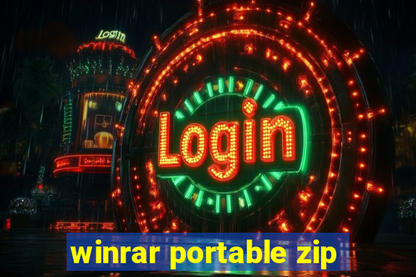 winrar portable zip