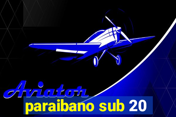 paraibano sub 20