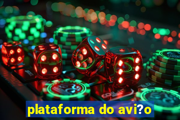 plataforma do avi?o