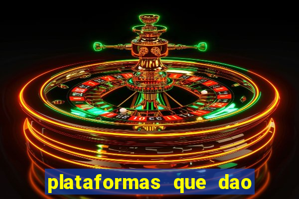 plataformas que dao bonus ao se cadastrar