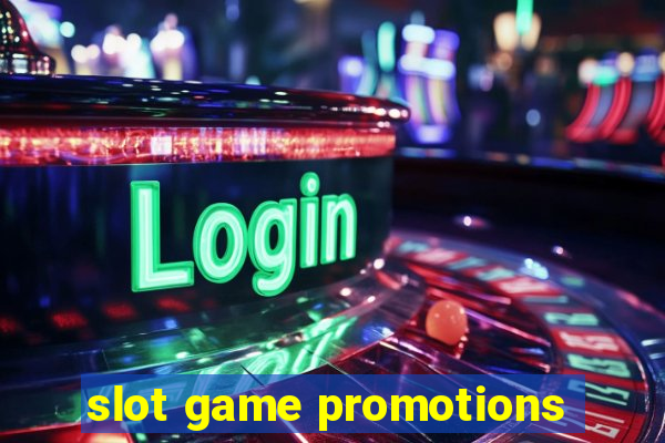 slot game promotions