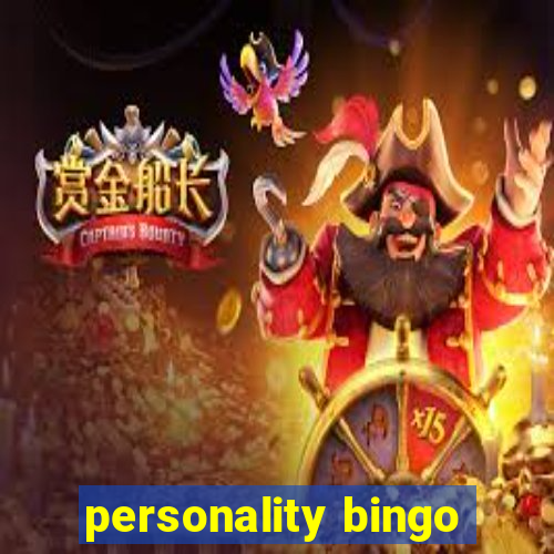 personality bingo