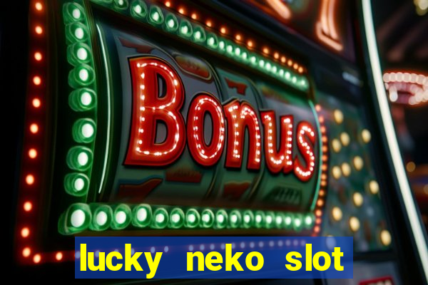 lucky neko slot logo png