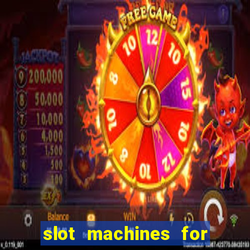 slot machines for real money online