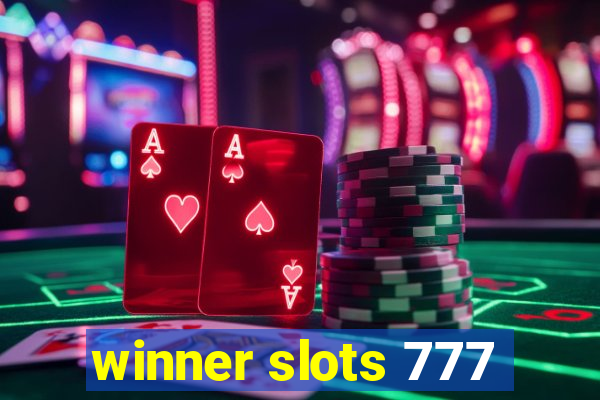 winner slots 777