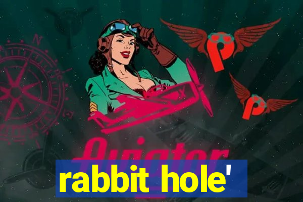 rabbit hole'