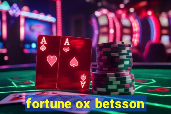 fortune ox betsson