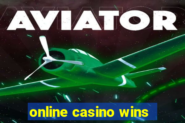 online casino wins