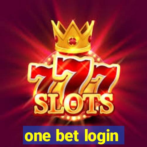 one bet login