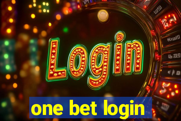 one bet login