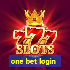 one bet login