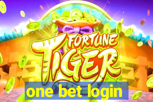 one bet login