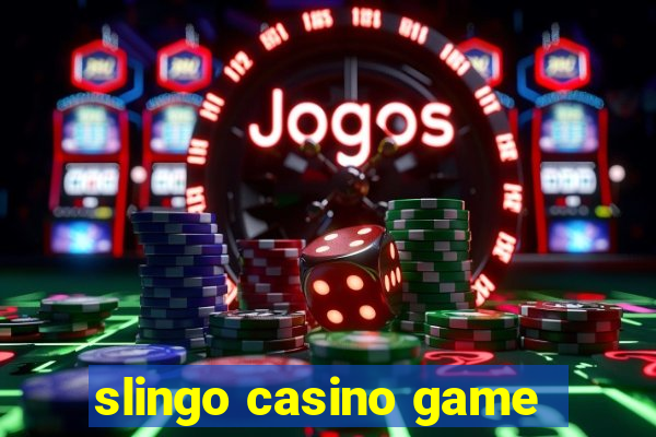 slingo casino game