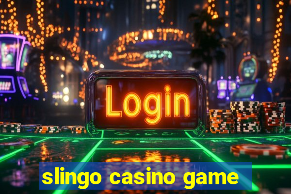 slingo casino game