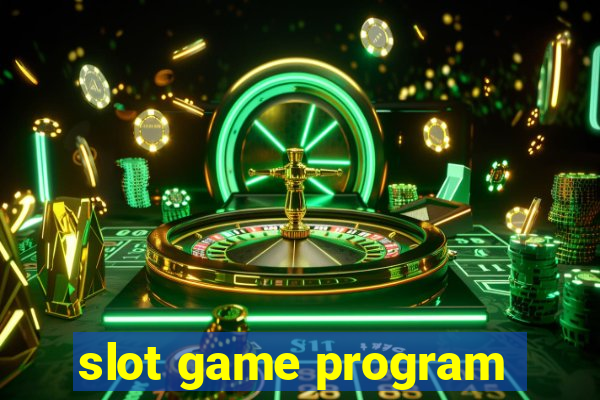 slot game program