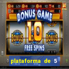 plataforma de 5 reais pg