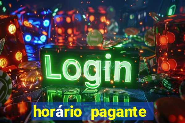 horário pagante fortune mouse