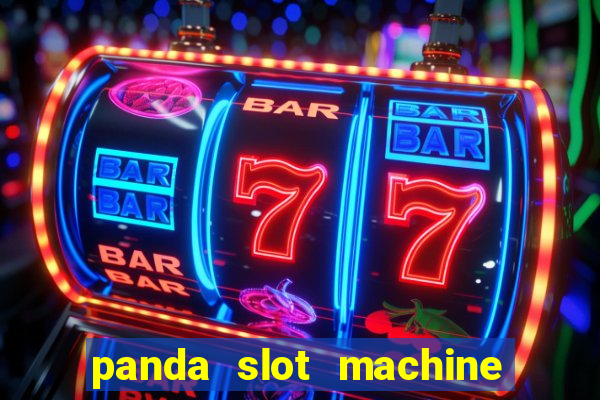 panda slot machine big win