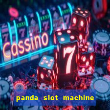 panda slot machine big win