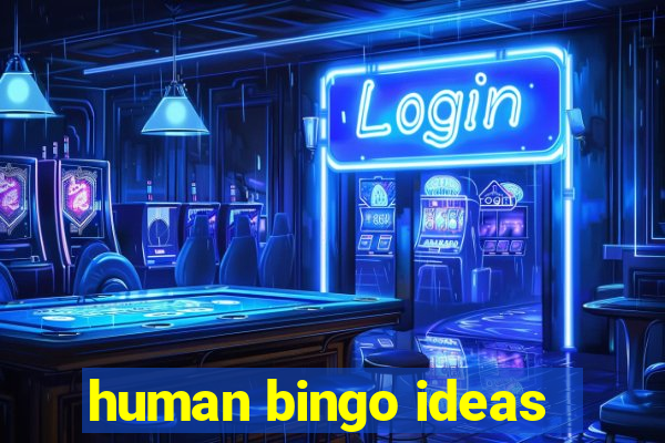 human bingo ideas