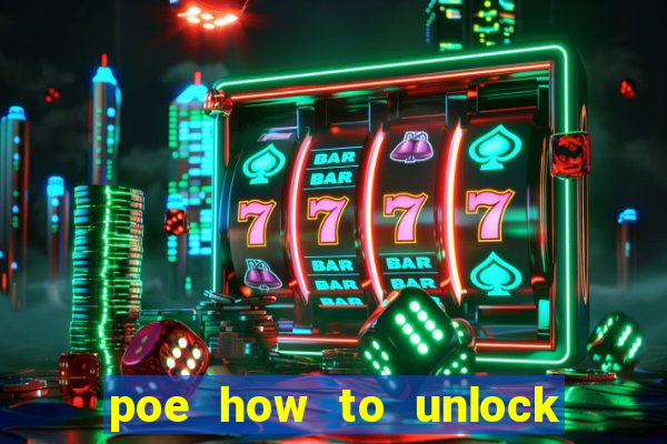 poe how to unlock 5 slot map device