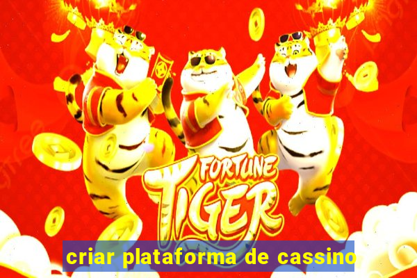 criar plataforma de cassino