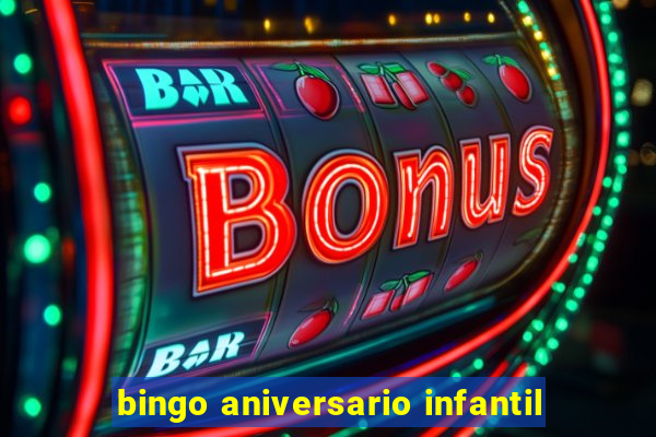 bingo aniversario infantil