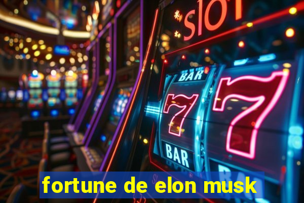 fortune de elon musk