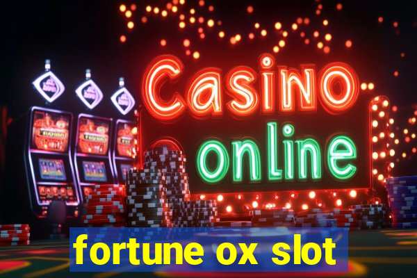 fortune ox slot