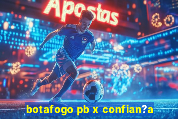 botafogo pb x confian?a