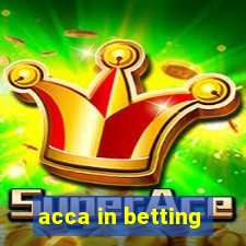 acca in betting