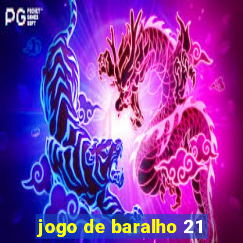 jogo de baralho 21