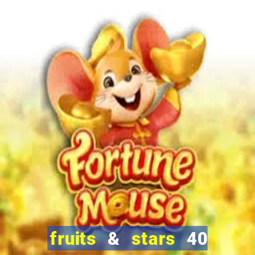 fruits & stars 40 christmas slot